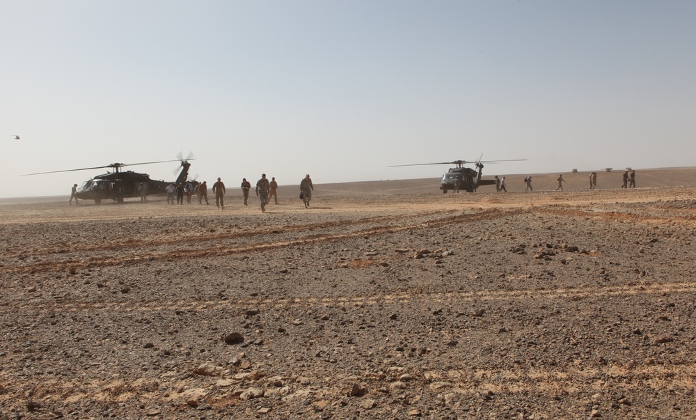 Coalition partners display cohesion in Eager Lion counterattack scenario