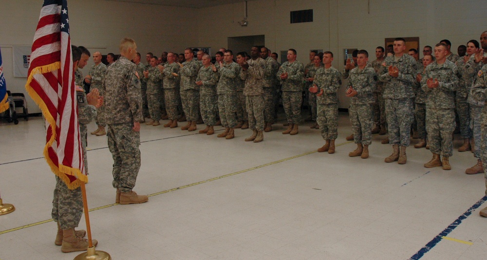 Sgt. Bradley Foreman Promotion Ceremony