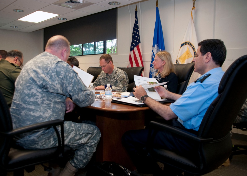 Third Army welcomes Egyptian armed forces to discuss disaster response during information exchange symposium
