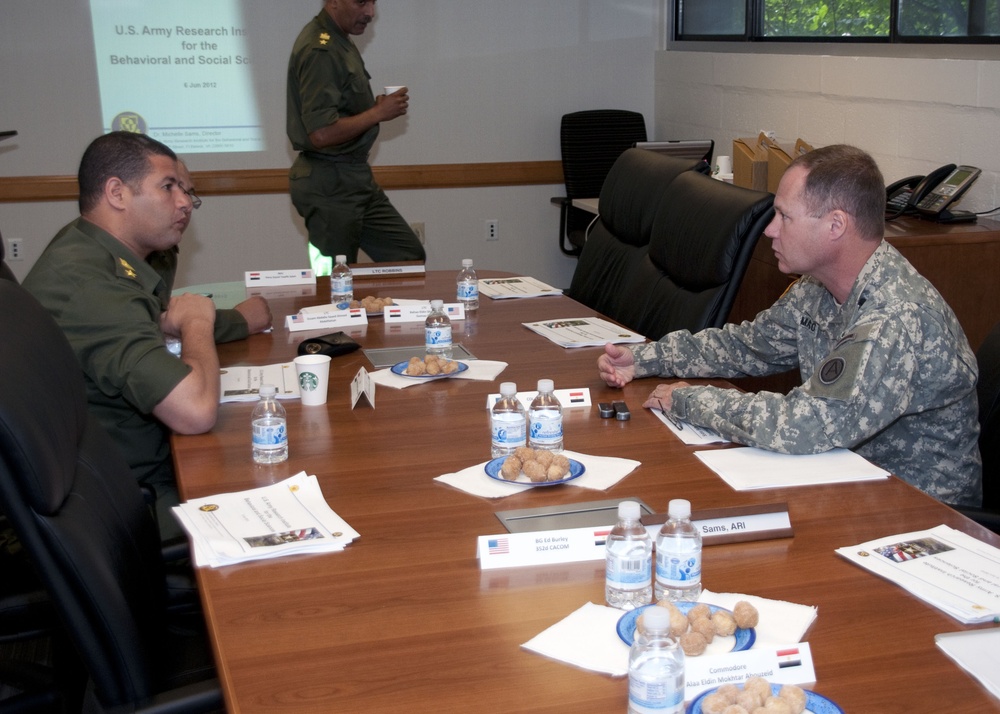 Third Army welcomes Egyptian armed forces to discuss disaster response during information exchange symposium