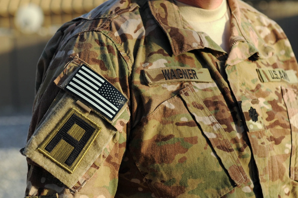 DVIDS - News - Rare event: Security Team gets First Army Combat Patch