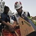 USS Porter sailors inspect fruit