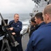 USS McCampbell weapons training