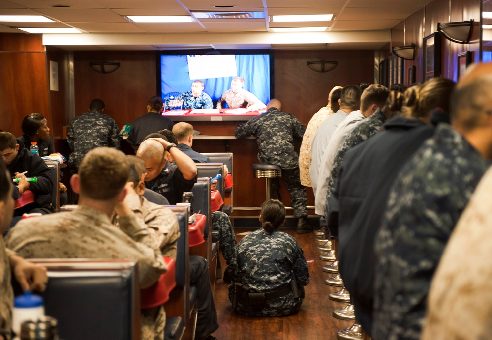 USS Makin Island action