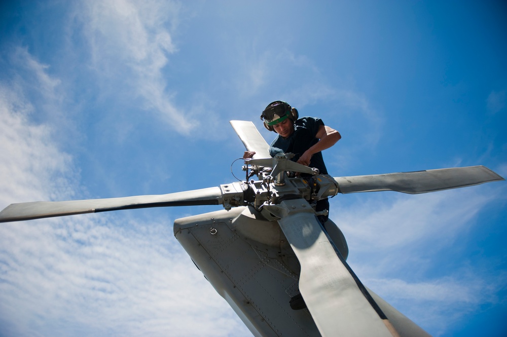 USS Makin Island action