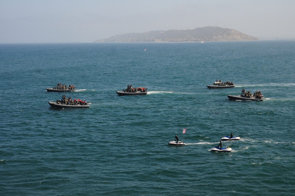 At-sea change of command