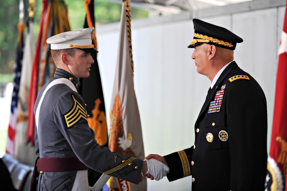 US Military Academy Class of 2012 graduation