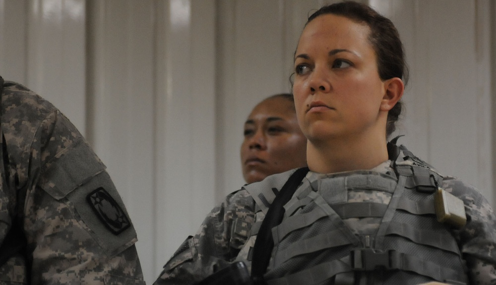 Female soldier stands out at Best Warrior