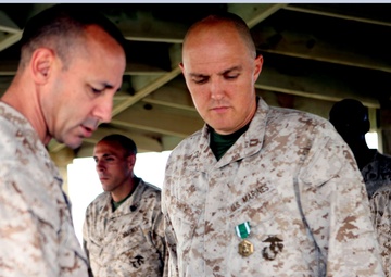Marine Captain and Frankfort, Indiana native commended for exemplary performance