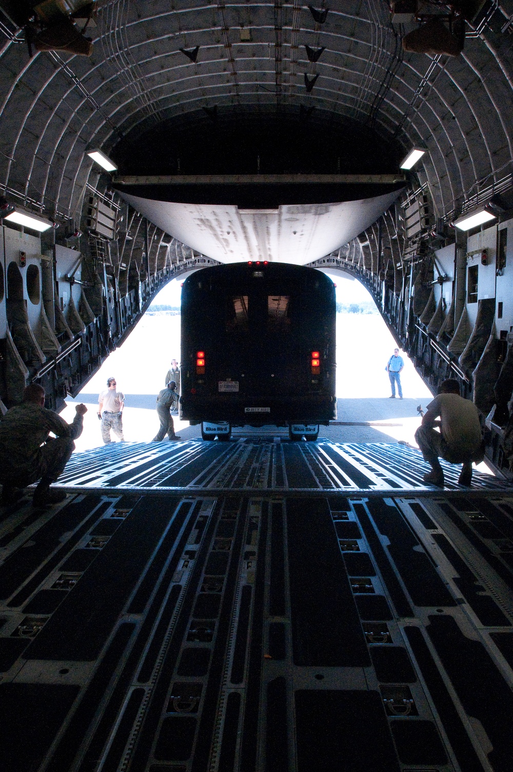 Successful download of a bus from C-17