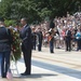 Memorial Day service at Arlington National Cemetery