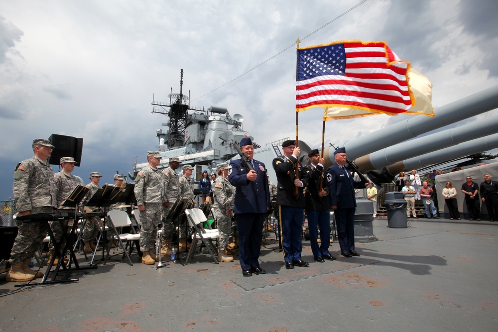 NJNG honored on Battleship New Jersey