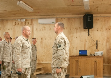 Memorial held for fallen Marine at Camp Leatherneck