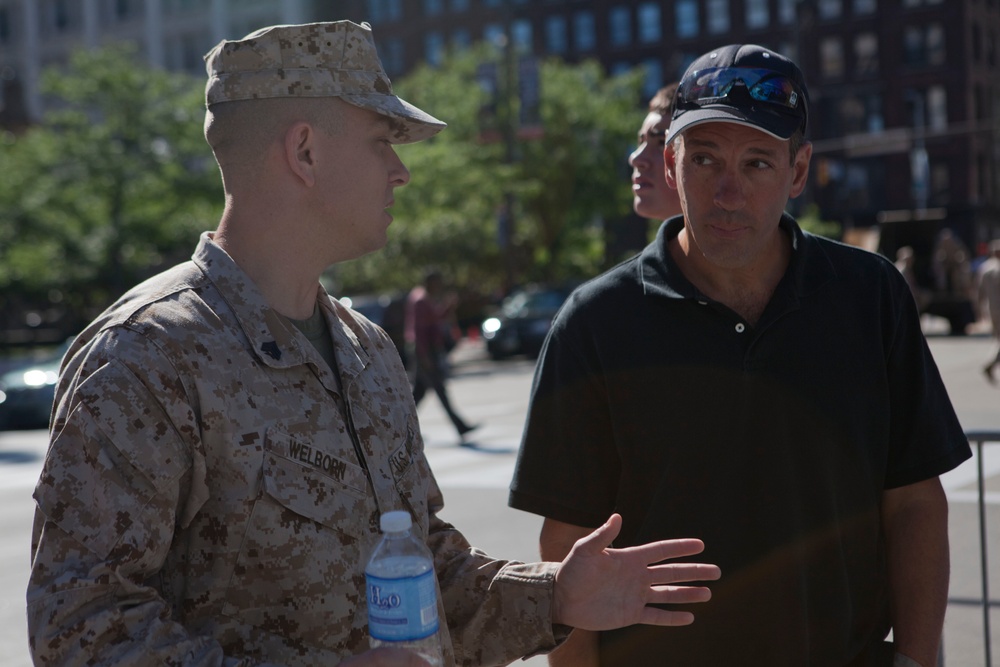Marine Week Cleveland in Public Square