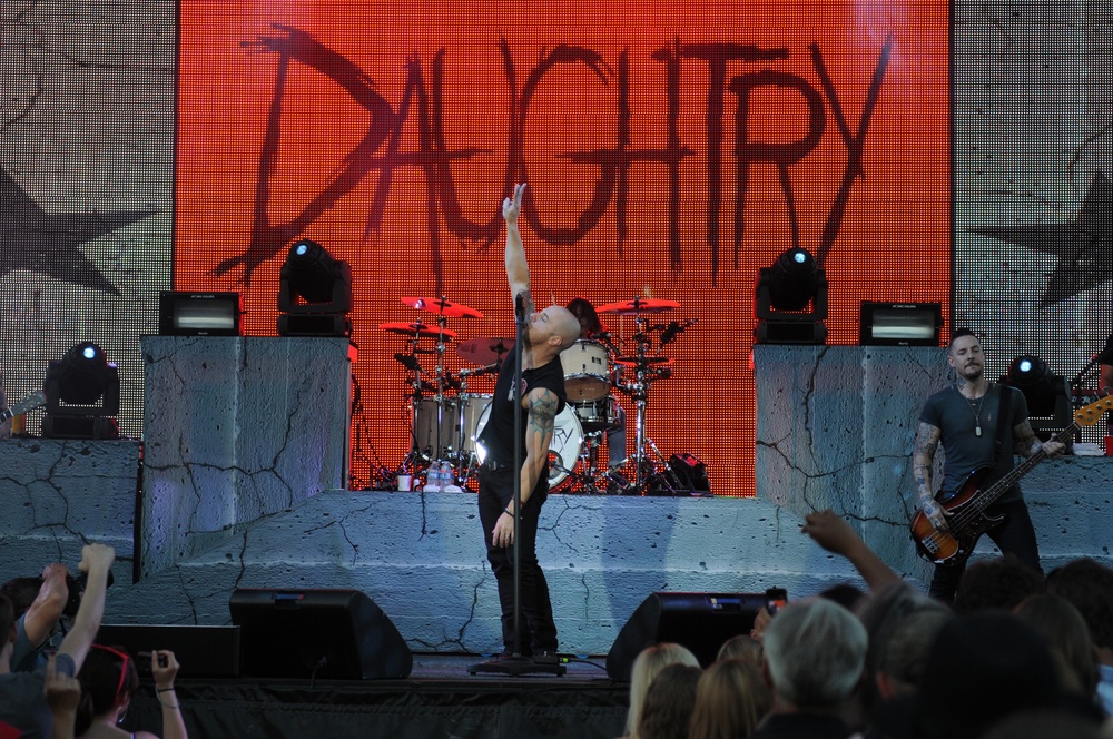 Rock band Daughtry concludes Iron Horse Week at Fort Carson