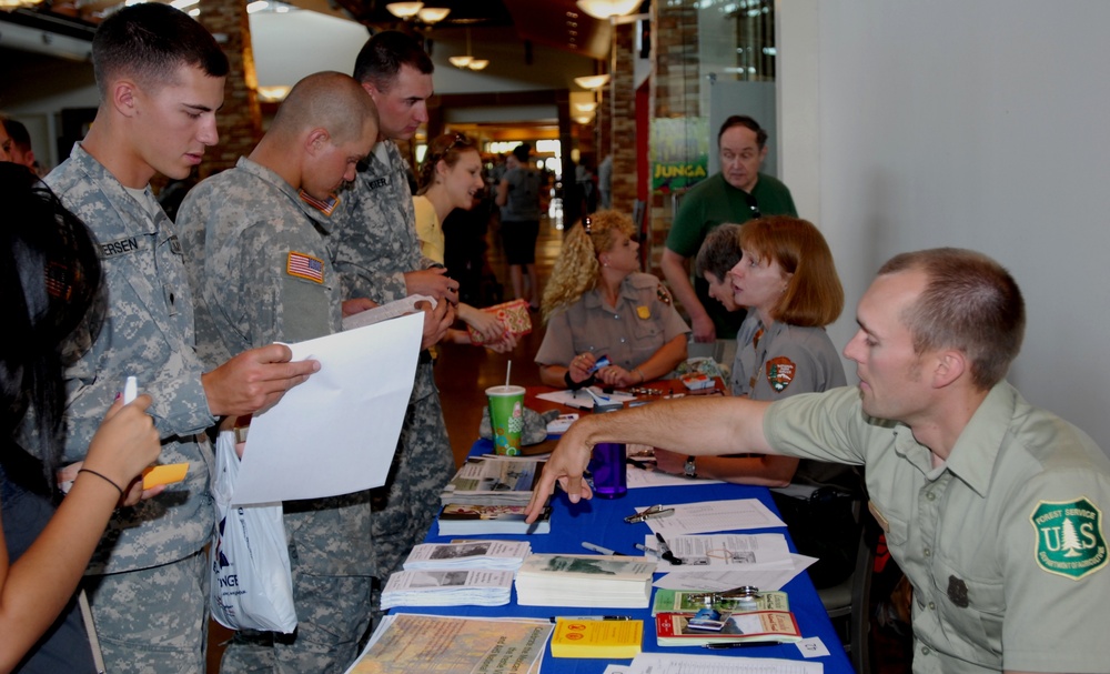 Free passes for active military, dependents