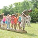 Marines reconstruct camp during Marine Week Cleveland