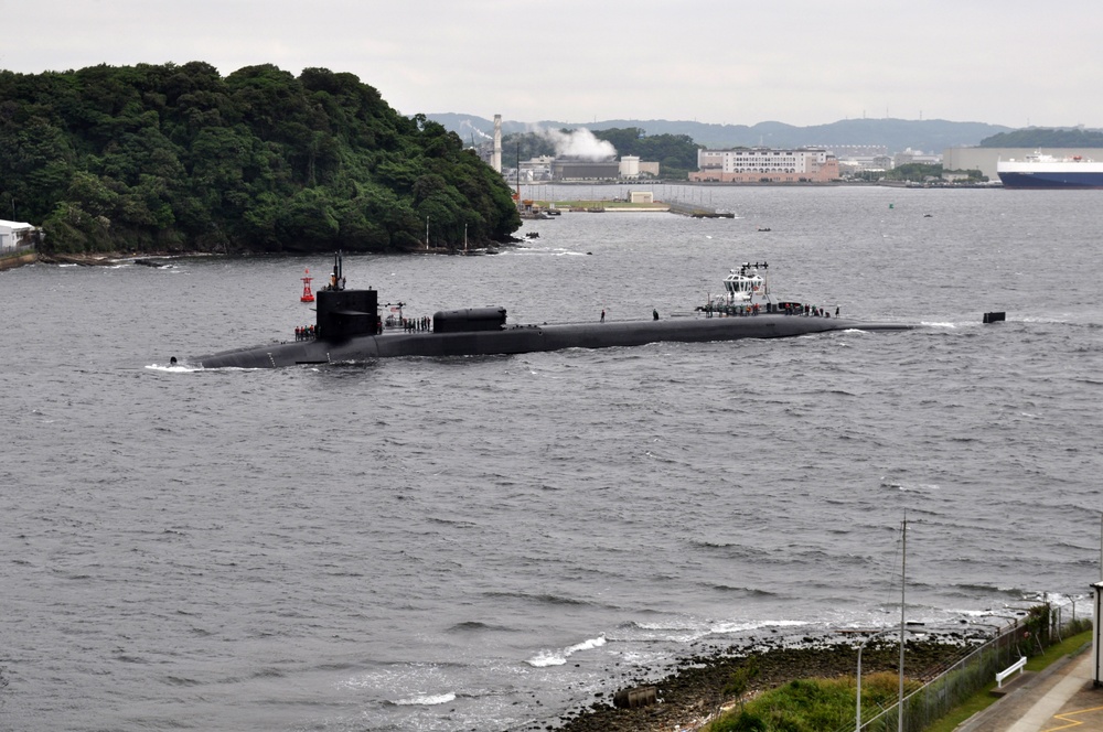 USS Michigan activity