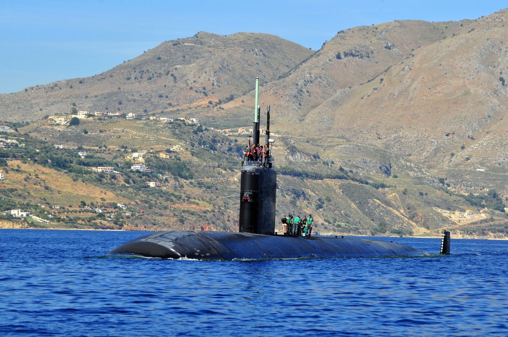 USS Annapolis visits Souda Bay