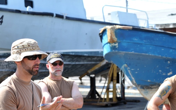 Navy Diver-Southern Partnership Station 2012