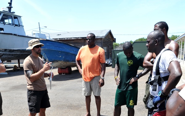 Navy Diver-Southern Partnership Station 2012