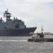 Coast Guard escorts ships during OpSail 2012 in Baltimore