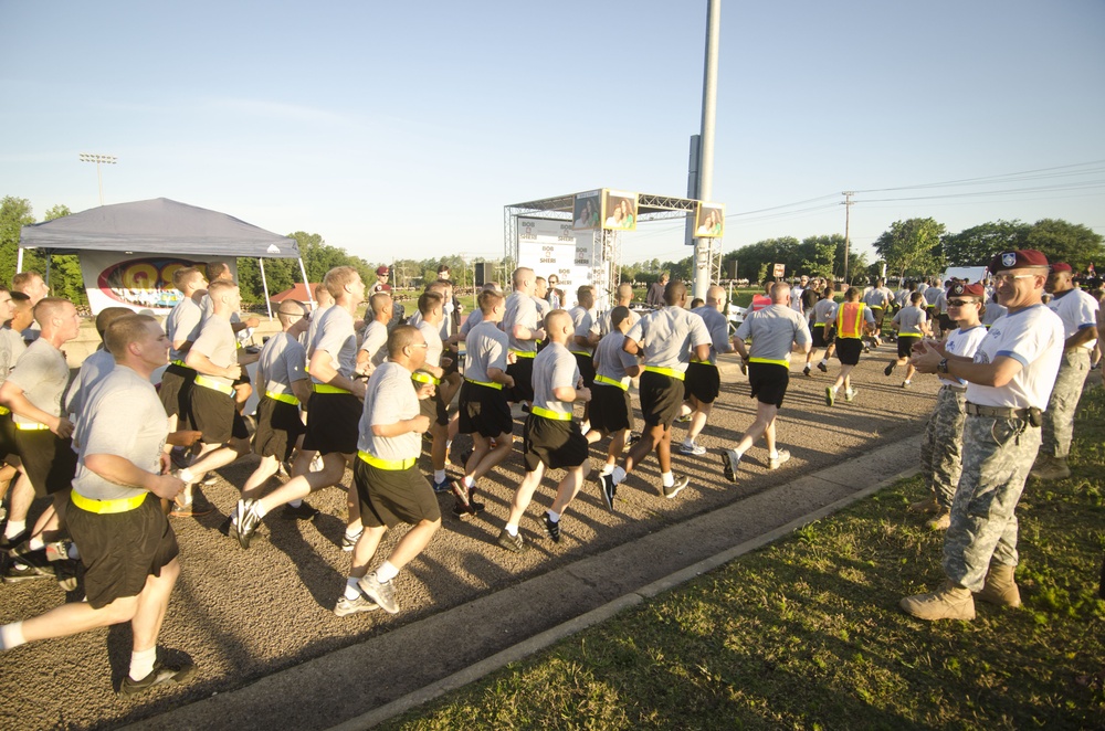 Fort Bragg celebrates Army's 237th Birthday with four-mile run