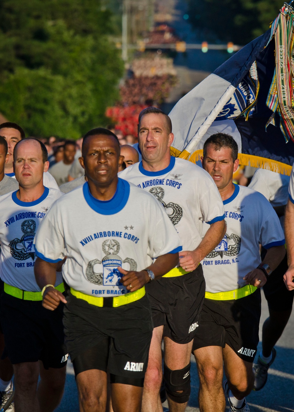 Fort Bragg celebrates Army's 237th Birthday with four-mile run