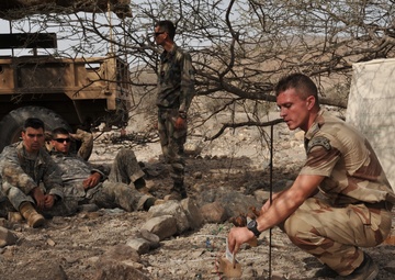 Desert survival and combat tactics