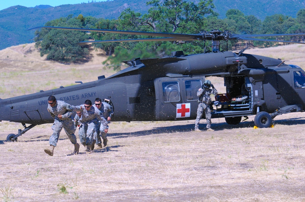 437th GA participate in air-medical training
