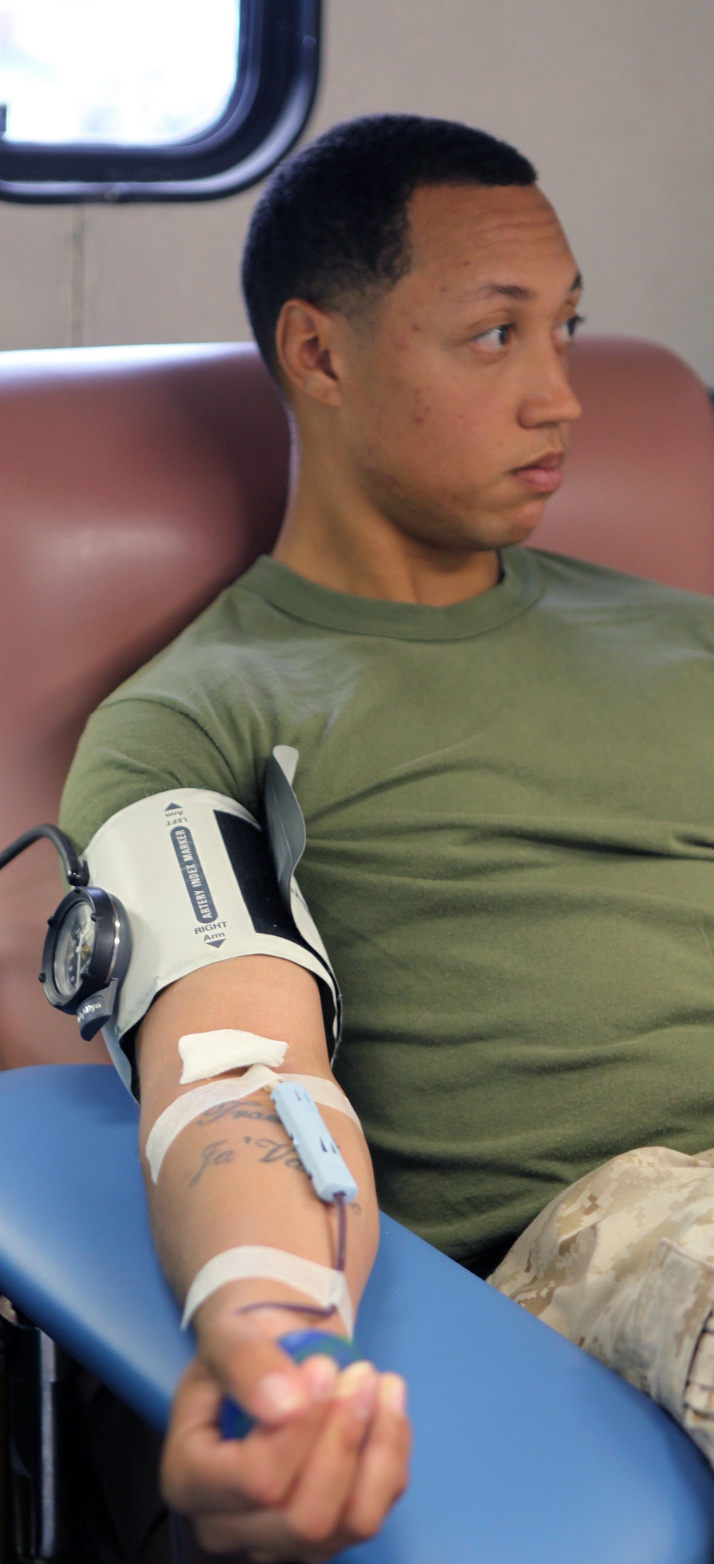 2nd AA Bn., medical personnel take action to help military community; arrange blood drive