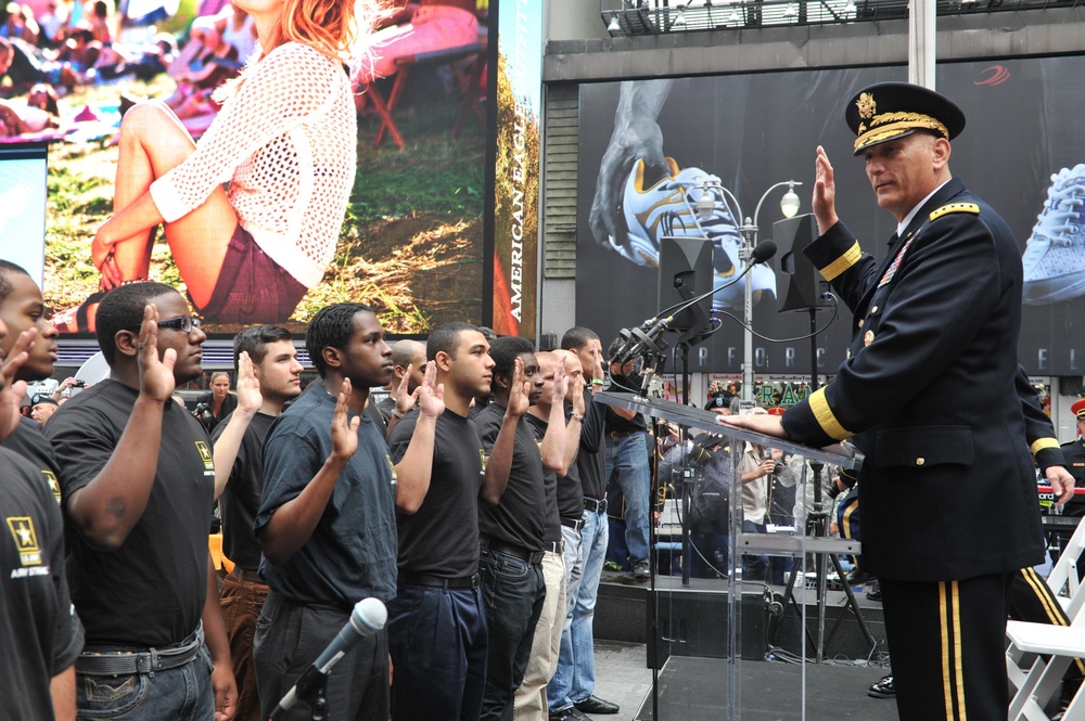 United States Army 237th Birthday ceremony at Times Square