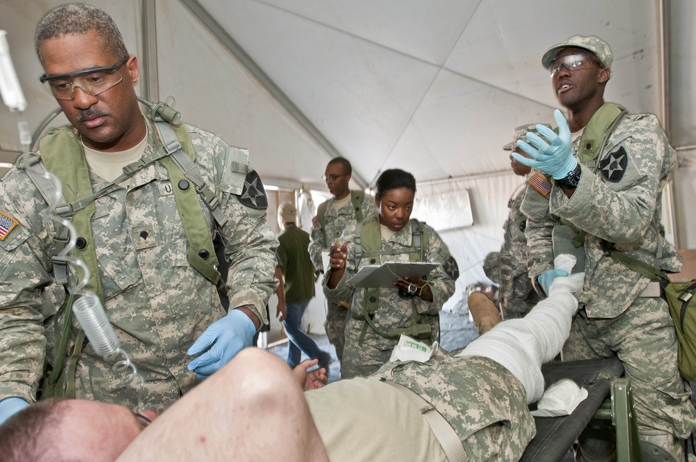 Chaos breeds confidence in NTC mass casualty exercise