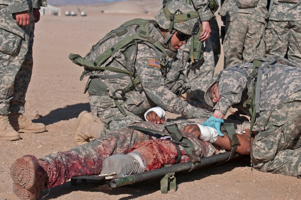 Chaos breeds confidence in NTC mass casualty exercise