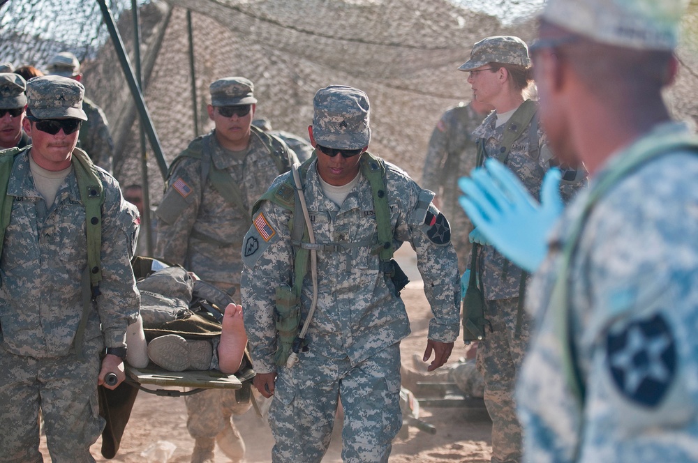 Chaos breeds confidence in NTC mass casualty exercise