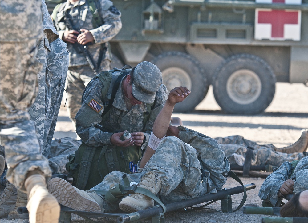 Chaos breeds confidence in NTC mass casualty exercise