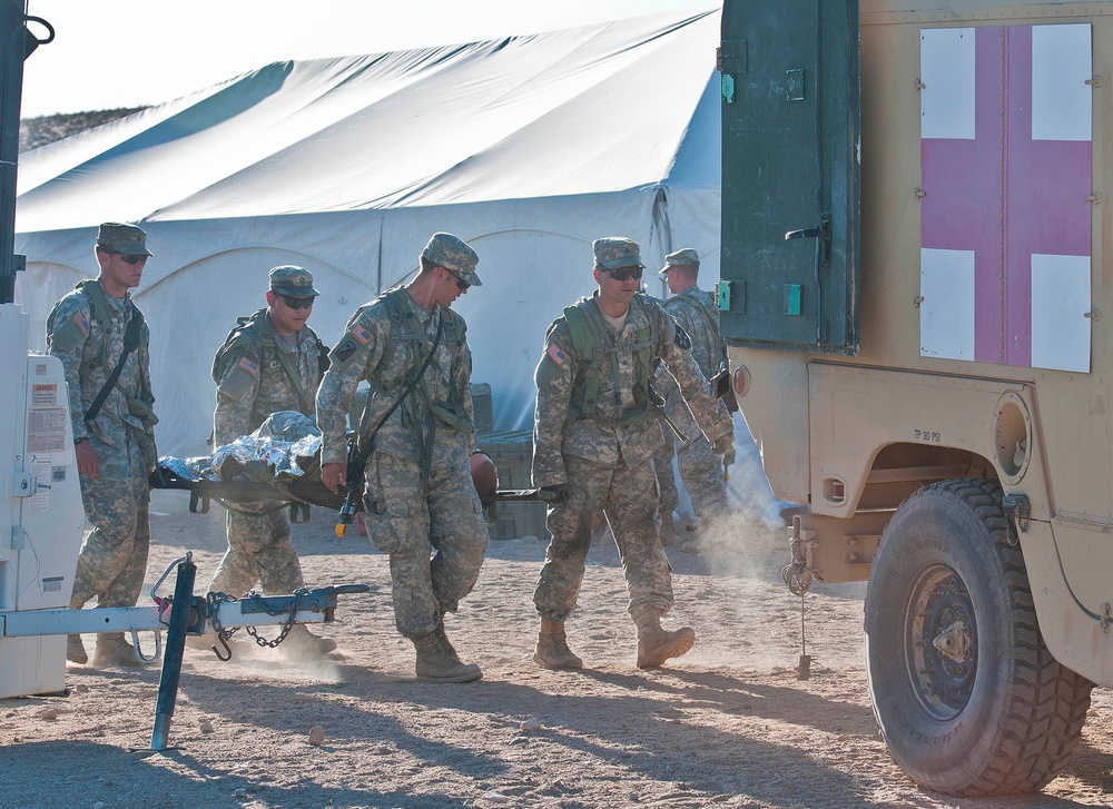 Chaos breeds confidence in NTC mass casualty exercise