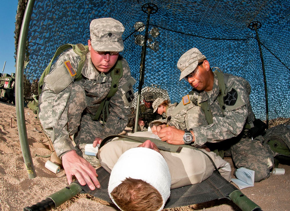 Chaos breeds confidence in NTC mass casualty exercise