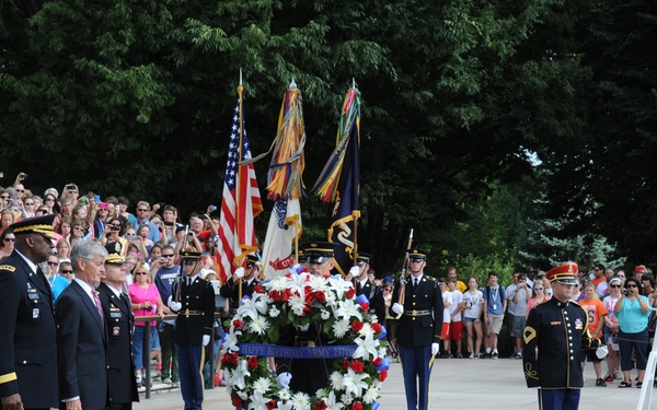 Army Birthday Wreath Ceremony