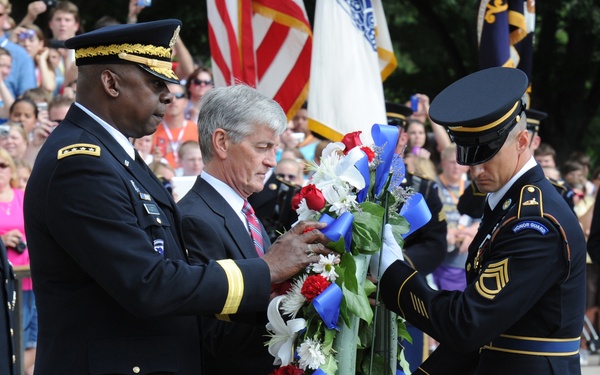 237th Army Birthday Wreath Ceremony