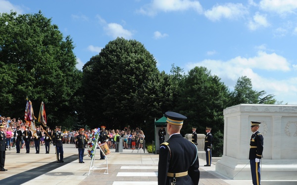 237th Army Birthday Wreath Ceremony