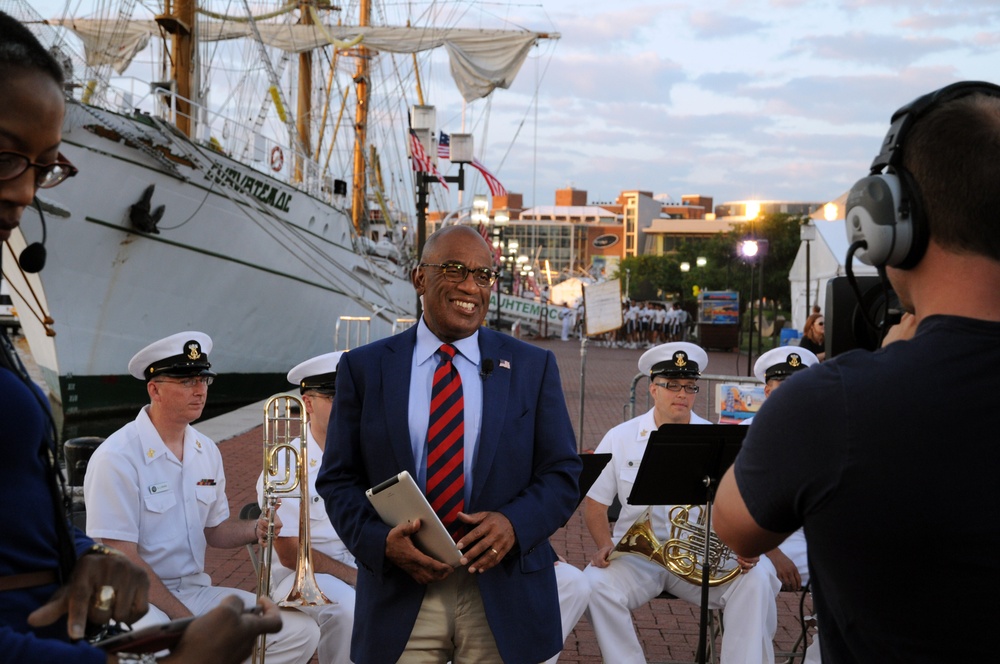 NBC's Al Roker visits Baltimore Sailabration