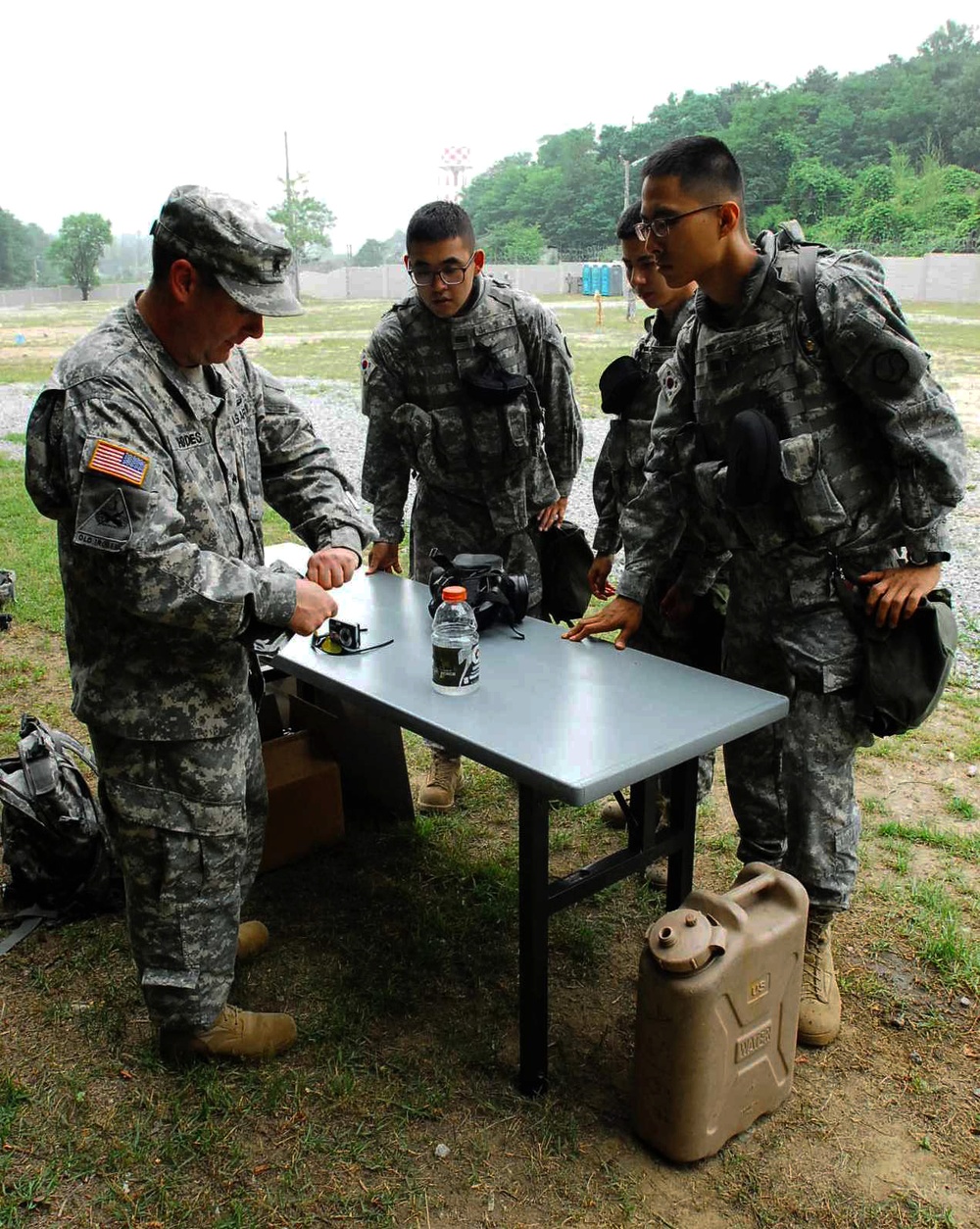 25th Transportation Battalion conducts a CBRN situational training exercise