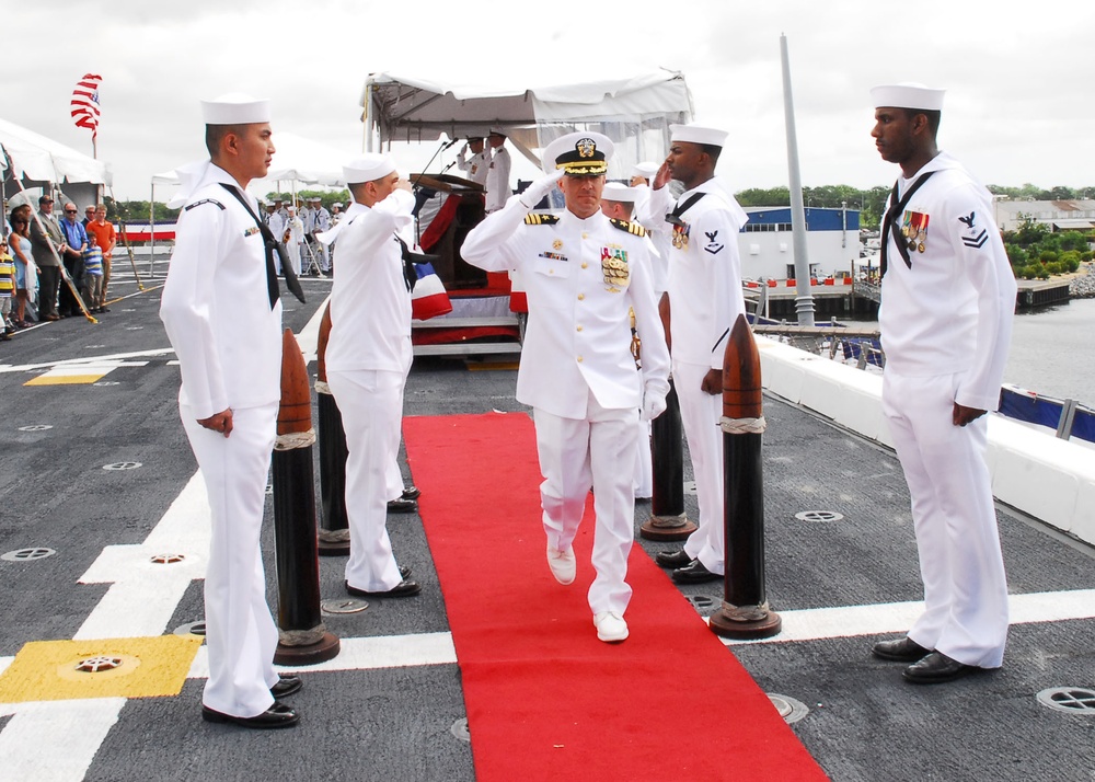 Change of command ceremony