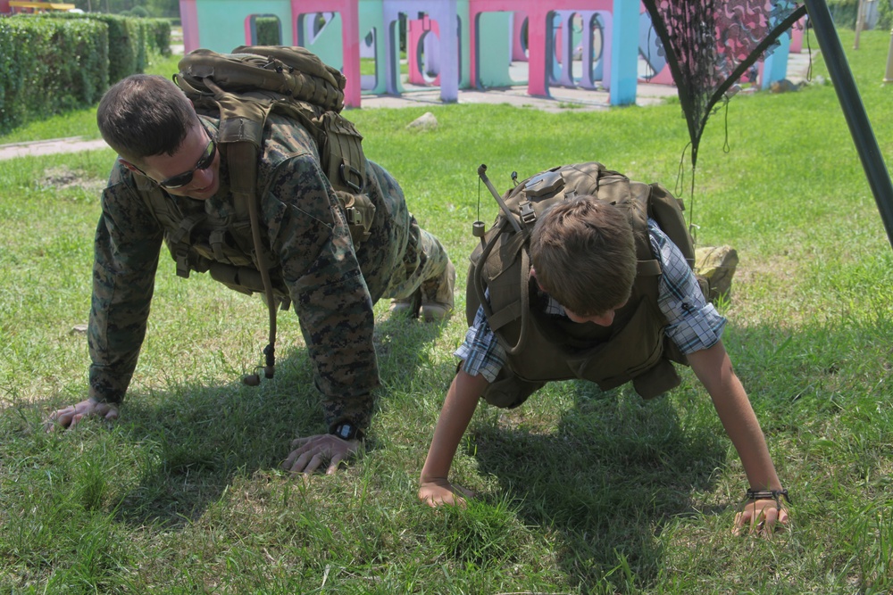 Marines, Sailors Celebrate International Children’s Day With Weekend Festivities
