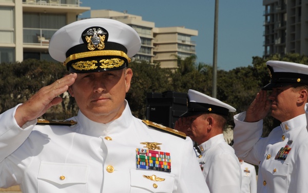 Change of command ceremony