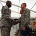 US Army 1st Battalion, 7th Air Defense Artillery Regiment patching ceremony