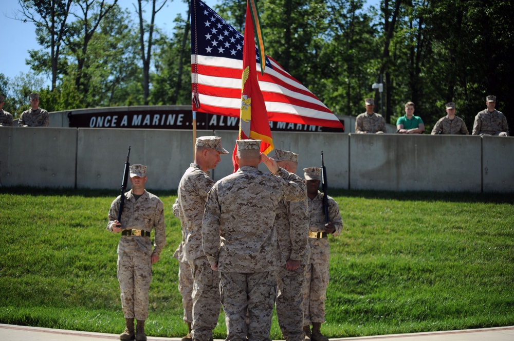 Wounded Warrior Regiment change of command