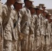 Memorial ceremony aboard Forward Operating Base Nolay
