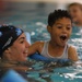 Swimming lesson
